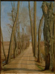 Allee bei Ydernaes. Gavnö